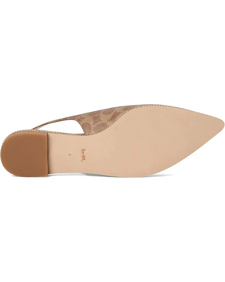 COACH Claire Signature Coated Canvas Skimmer | Flats 5 COACH Claire Signature Coated Canvas Skimmer | Flats - Image 3