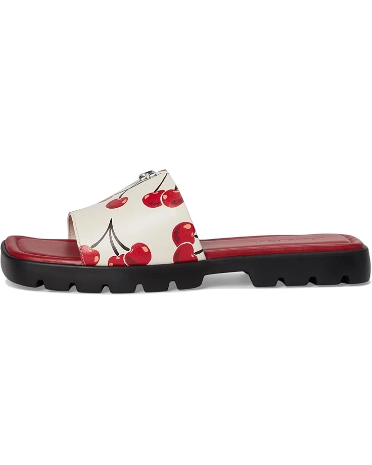 COACH Florence Sandal with Cherry Print | Sandals 6 COACH Florence Sandal with Cherry Print | Sandals - Image 4