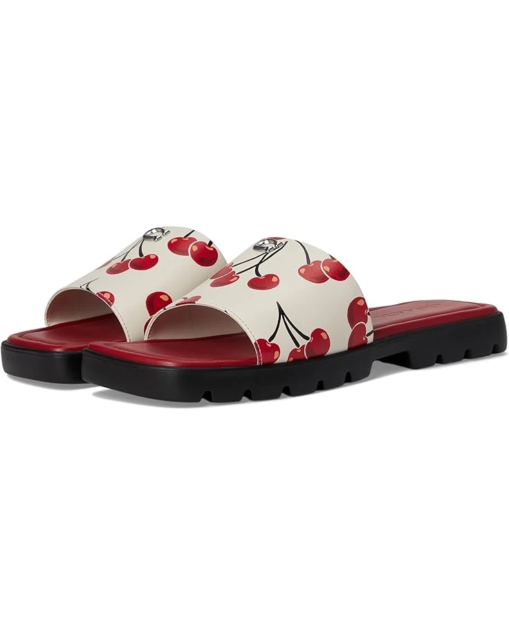 COACH Florence Sandal with Cherry Print | Sandals 3 COACH Florence Sandal with Cherry Print | Sandals