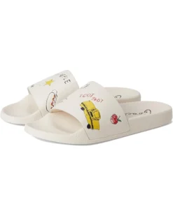 COACH Udele Sport Slide with Sketch Print | Sandals