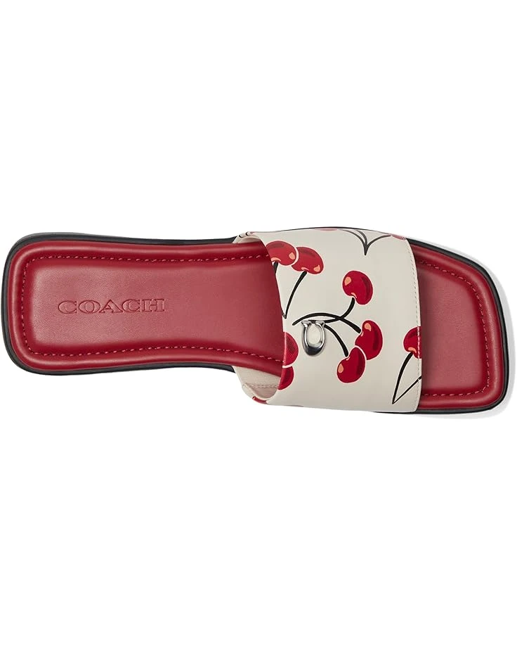 COACH Florence Sandal with Cherry Print | Sandals 4 COACH Florence Sandal with Cherry Print | Sandals - Image 2