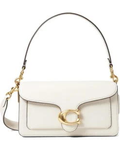 COACH Polished Pebble Leather Tabby Shoulder Bag 26 | Handbags