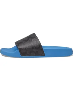 COACH Signature Coated Canvas Pool Slide | Sandals -Coachs Store 61KRGvFhKNL. AC SR736920