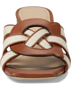 COACH Nikki Canvas Sandal | Heels -Coachs Store 61Ntbj RPOL. AC SR736920