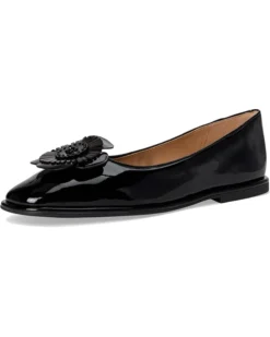 COACH Elaina Tea Rose Patent Leather Ballet | Flats -Coachs Store 61OduN YToL. AC SR736920