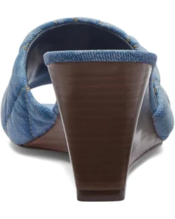 COACH Emma Quilted Denim Wedge | Heels -Coachs Store 61Pwcqf1XKL. AC SR736920