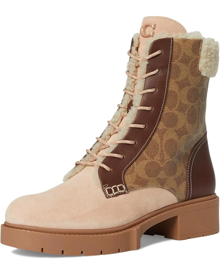 COACH Leighton Signature Shearling Bootie | Boots 9 COACH Leighton Signature Shearling Bootie | Boots - Image 7