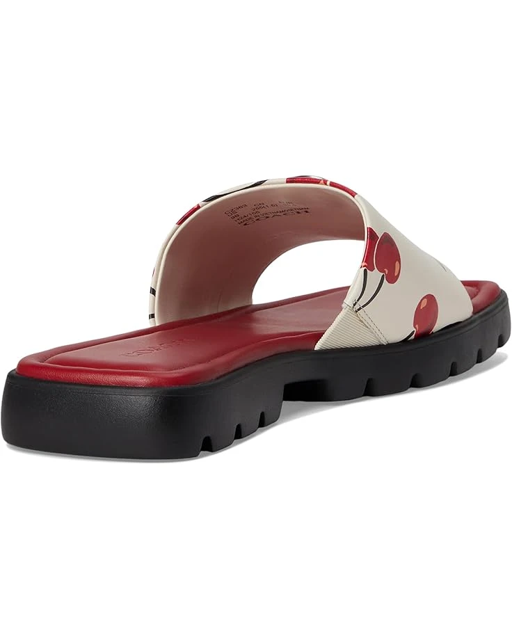 COACH Florence Sandal with Cherry Print | Sandals 7 COACH Florence Sandal with Cherry Print | Sandals - Image 5