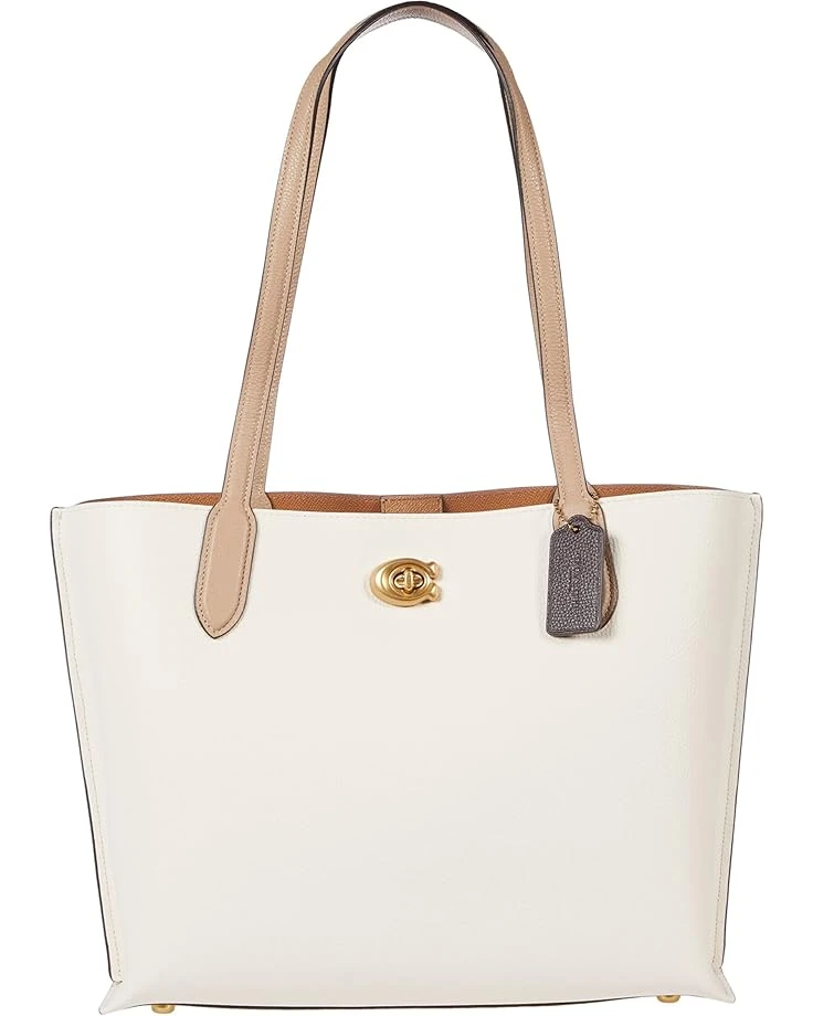 COACH Color-Block Leather Willow Tote | Handbags 3 COACH Color-Block Leather Willow Tote | Handbags