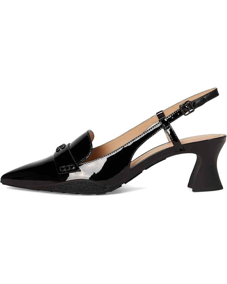 COACH Nikola Patent Leather Hybrid Slingback | Heels 6 COACH Nikola Patent Leather Hybrid Slingback | Heels - Image 4