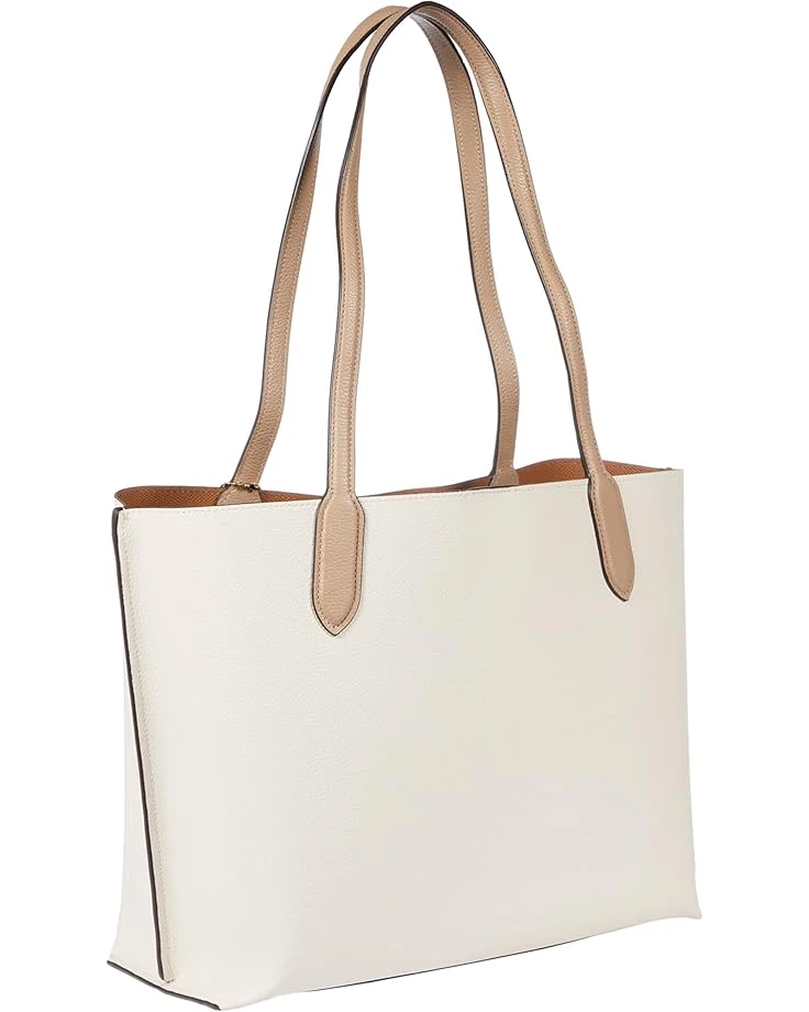 COACH Color-Block Leather Willow Tote | Handbags 4 COACH Color-Block Leather Willow Tote | Handbags - Image 2