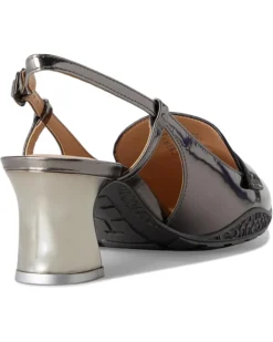 COACH Nikola Metallic Leather Hybrid Slingback | Heels -Coachs Store 61mV4wV43WL. AC SR736920