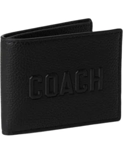 Slim Billfold Wallet With Coach Graphic | Wallets