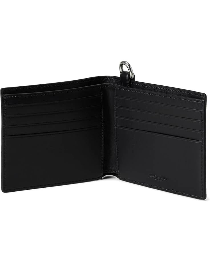 COACH Billfold Wallet With Chain In Signature Canvas | Bag and Travel Accessories 4 COACH Billfold Wallet With Chain In Signature Canvas | Bag and Travel Accessories - Image 2