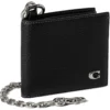 COACH Billfold Wallet With Chain | Wallets