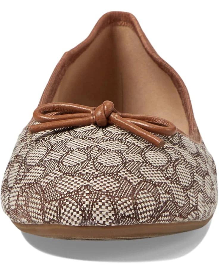 COACH Abigail Mini Signature Jacquard Ballet Flat | Flats 4 COACH Abigail Mini Signature Jacquard Ballet Flat | Flats - Image 2