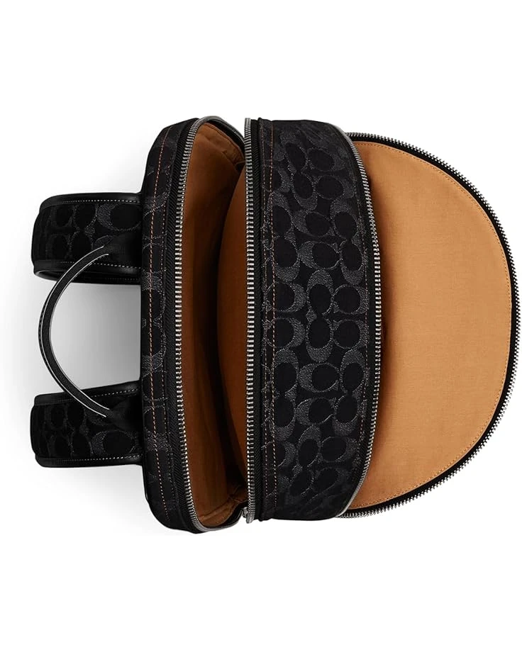 COACH Charter Backpack in Signature Denim | Backpacks 5 COACH Charter Backpack in Signature Denim | Backpacks - Image 3