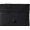 COACH Flat Card Case in Pebble Leather w/ Sculpted C Hardware Branding | Wallets -Coachs Store 717MSCxcSZL. AC SR736920