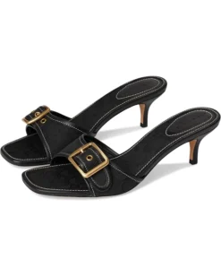 COACH Margot Sandals In Signature Textile Jacquard | Heels