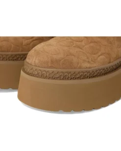 COACH Cecelia Clog In Signature Suede | Slippers -Coachs Store 719ySkvqsL. AC SR736920