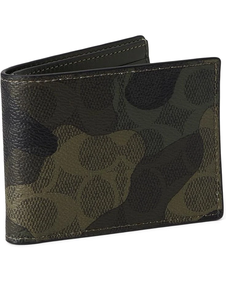 COACH Slim Billfold Wallet In Signature Camo Print | Bag and Travel Accessories 3 COACH Slim Billfold Wallet In Signature Camo Print | Bag and Travel Accessories