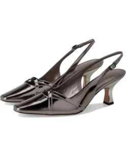 COACH Rowyn Metallic Leather Slingback | Heels