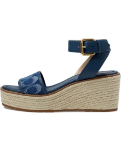 COACH Katherine Signature C Denim Espadrille | Heels -Coachs Store 71DAaI0bQML. AC SR736920