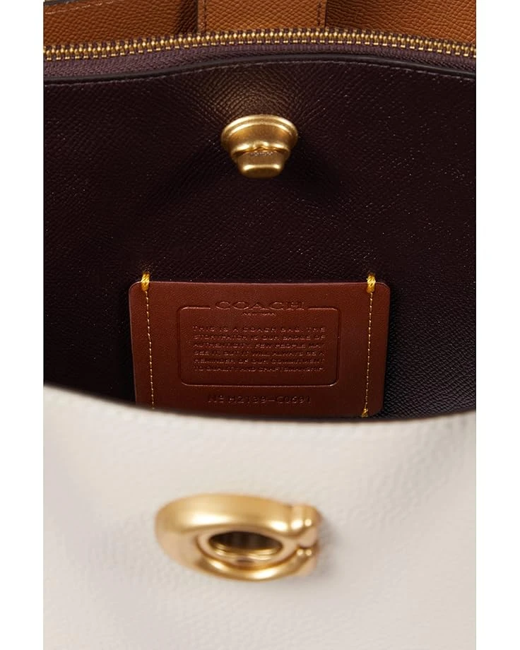 COACH Color-Block Leather Willow Tote | Handbags 5 COACH Color-Block Leather Willow Tote | Handbags - Image 3