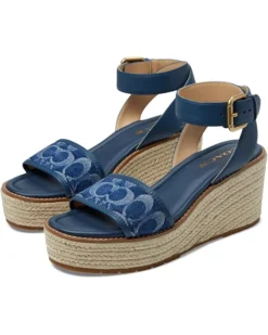 COACH Katherine Signature C Denim Espadrille | Heels