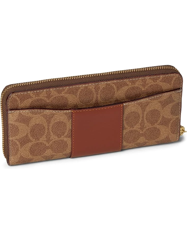 COACH Essential Slim Accordion Zip Wallet in Signature Canvas | Wallets 4 COACH Essential Slim Accordion Zip Wallet in Signature Canvas | Wallets - Image 2