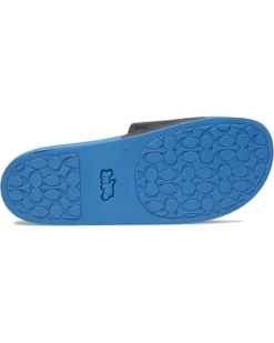 COACH Signature Coated Canvas Pool Slide | Sandals -Coachs Store 71SrqSmaDBL. AC SR736920