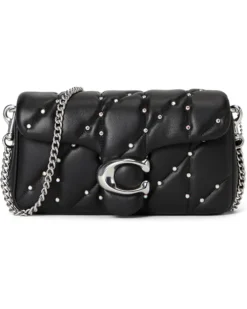 COACH Tabby Crossbody Wristlet with Pillow Quilting And Crystal Rivets | Messenger Bags