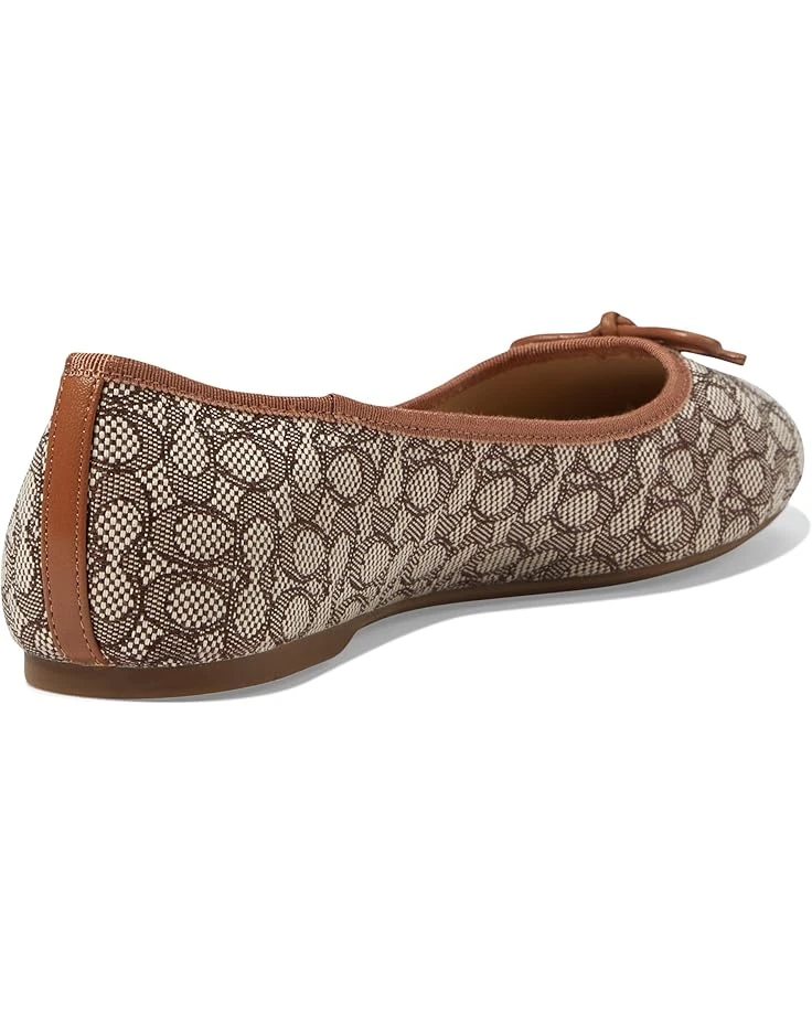 COACH Abigail Mini Signature Jacquard Ballet Flat | Flats 7 COACH Abigail Mini Signature Jacquard Ballet Flat | Flats - Image 5
