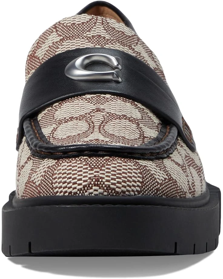 COACH Leah Textile Jacquard Loafer | Loafers 4 COACH Leah Textile Jacquard Loafer | Loafers - Image 2