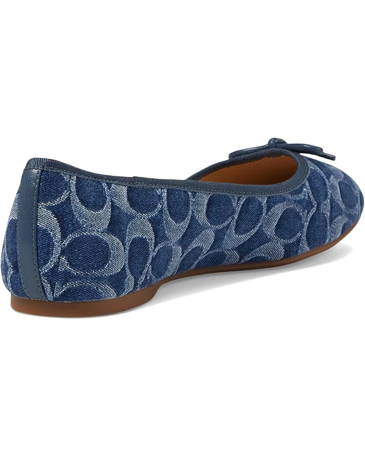 COACH Abigail Signature C Denim Ballet Flat | Flats 7 COACH Abigail Signature C Denim Ballet Flat | Flats - Image 5