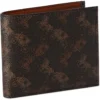 COACH Double Billfold Wallet With Horse And Carriage Print | Wallets -Coachs Store 71m8LJxlChL. AC SR736920