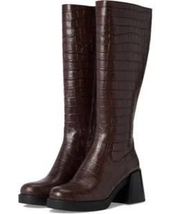 COACH Natasha Embossed Croc Boot | Boots
