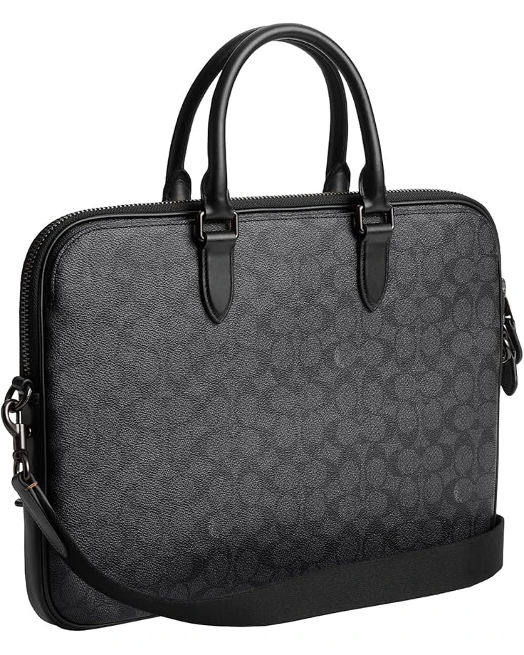 COACH Gotham Slim Briefcase in Signature Canvas | Laptop Bags 5 COACH Gotham Slim Briefcase in Signature Canvas | Laptop Bags - Image 3