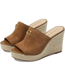 COACH Gloria Suede Wedge | Heels