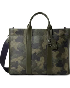 COACH Wesley Tote In Signature Camo Print | Handbags