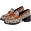 COACH Natalie Loafer In Signature Textile Jacquard | Heels -Coachs Store 81LFZo4zJdL. AC SR736920