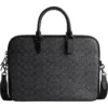 COACH Gotham Slim Briefcase in Signature Canvas | Laptop Bags -Coachs Store 81Mk8vAYhL. AC SR736920