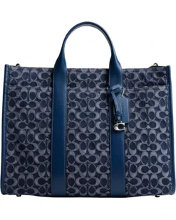 COACH Wesley Tote In Signature Denim | Handbags