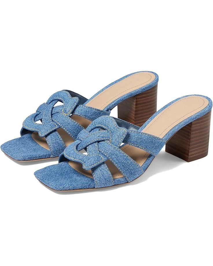 COACH Nikki Denim Sandal | Heels 3 COACH Nikki Denim Sandal | Heels