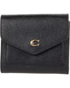COACH Cross Grain Leather Wyn Small Wallet | Wallets