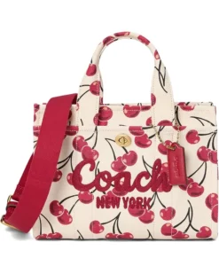 COACH Cargo Tote Bag 26 with Cherry Print | Handbags