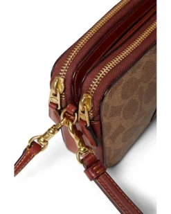 COACH Color-Block Coated Canvas Signature Kira Crossbody | Handbags -Coachs Store 81tHnGXfKGL. AC SR736920