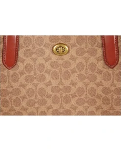 COACH Coated Canvas Signature Willow Tote | Handbags -Coachs Store 91Incjs4sAL. AC SR736920
