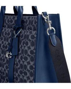 COACH Wesley Tote In Signature Denim | Handbags -Coachs Store 91RzSiISKL. AC SR736920
